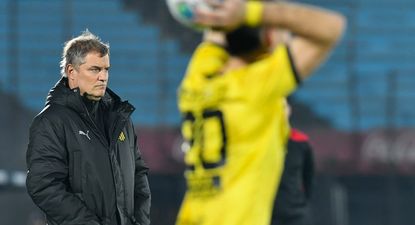 Diego Aguirre en Peñarol vs Progreso Torneo Intermedio 2024