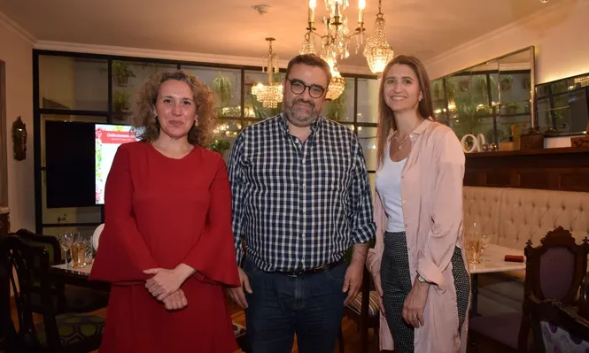 Alva Sueiras, Jaime Clara y Ana Inéz Maranges