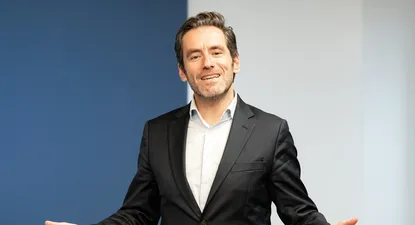 El portavoz y vicesecretario de Cultura del PP, Borja Sémper, a su llegada a una rueda de prensa posterior a la reunión del Comité de Dirección del Partido Popular,