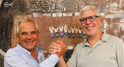 Gutiérrez con el presidente José Fuentes