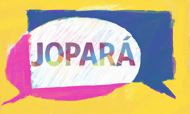 El jopará nace de la combinación del español con el guaraní.