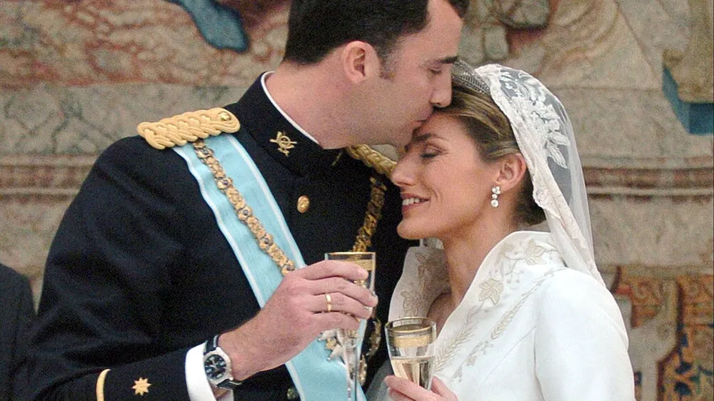 Felipe y Letizia dieron el sí en la Catedral de la Almudena