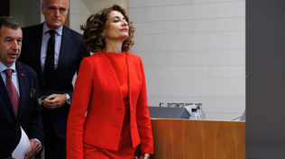La vicepresidenta primera y ministra de Hacienda, María Jesús Montero