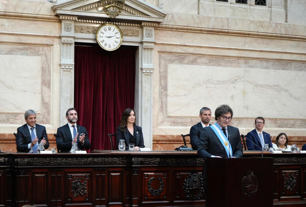 El Presidente Javier Milei presentó el Presupuesto 2025 en el Congreso de la Nación