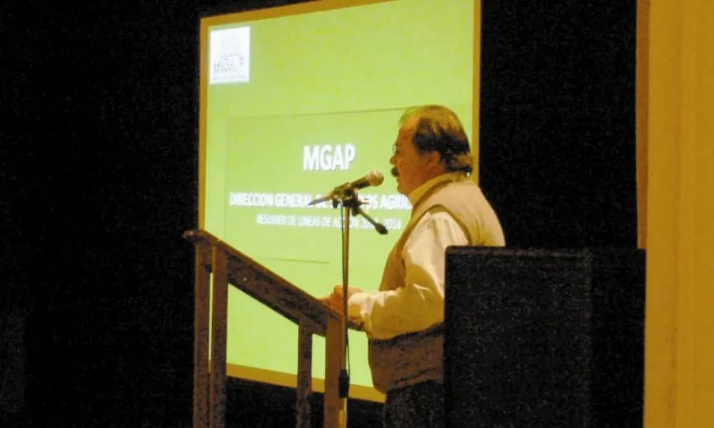 Inocencio Bertoni, director de los Servicios Agrícolas