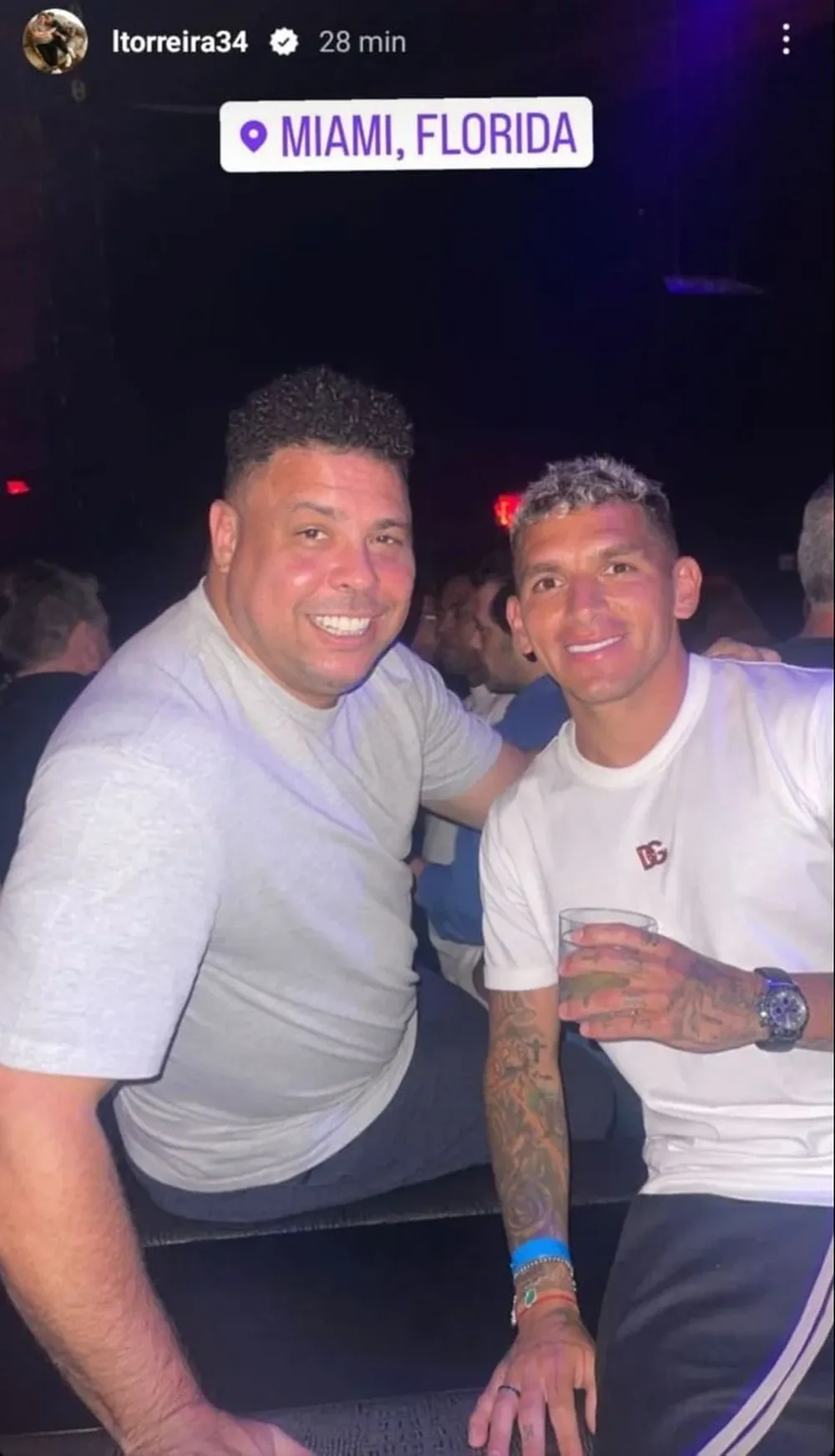Torreira con Ronaldo