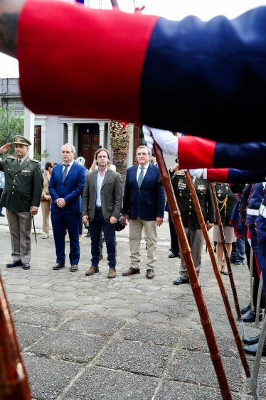 El presidente Luis Lacalle Pou participó este sábado en la celebración de los 199 de la Batalla de Sarandí