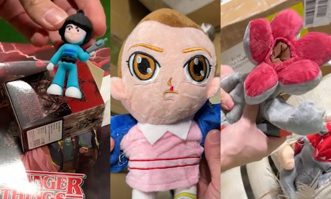 Operación Eleven: incautan más de 25 toneladas de juguetes falsos de Stranger Things en Madrid