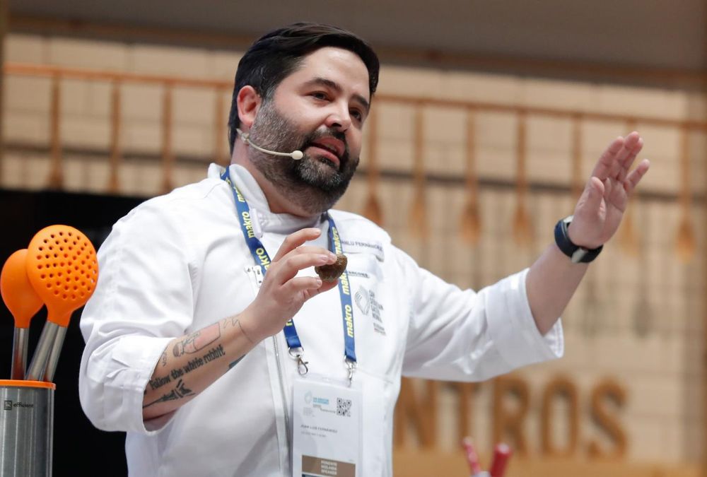 El prestigioso chef jerezano Juanlu Fern&aacute;ndez, galardonado con una Estrella Michel&iacute;n.