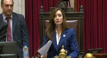 Victoria Villarruel, ante un panorama complejo en el Senado por la situación de Edgardo Kueider