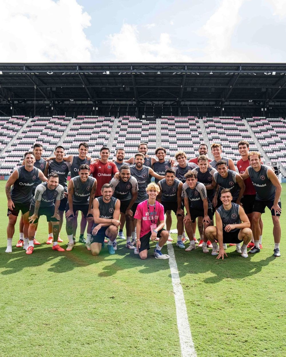 Luis Suárez, Lionel Messi y jugadores de Inter Miami cumplieron los deseos de 23 niños con enfermedades graves