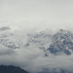 Zona de montañas, en Pakistán.