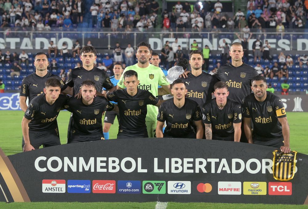 El equipo titular de Peñarol ante Olimpia por Copa Libertadores
