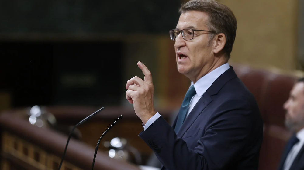 El líder del PP, Alberto Núñez Feijóo.