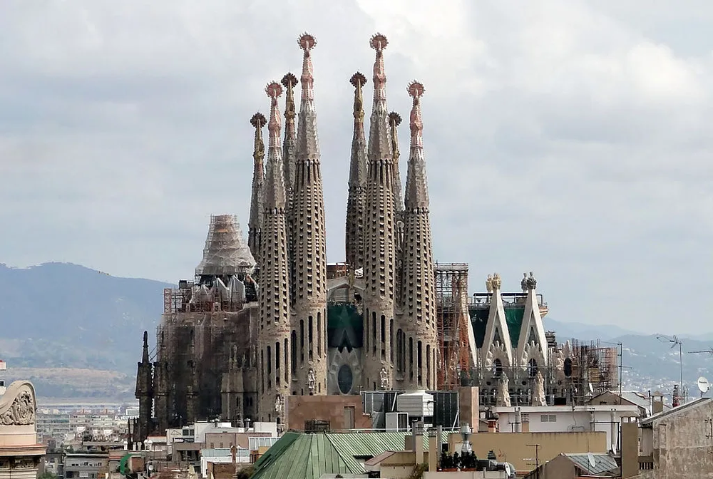 La Sagrada Familia, en Barcelona.