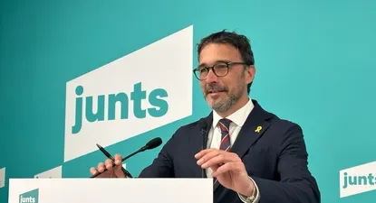 El portavoz de Junts, Josep Rius.