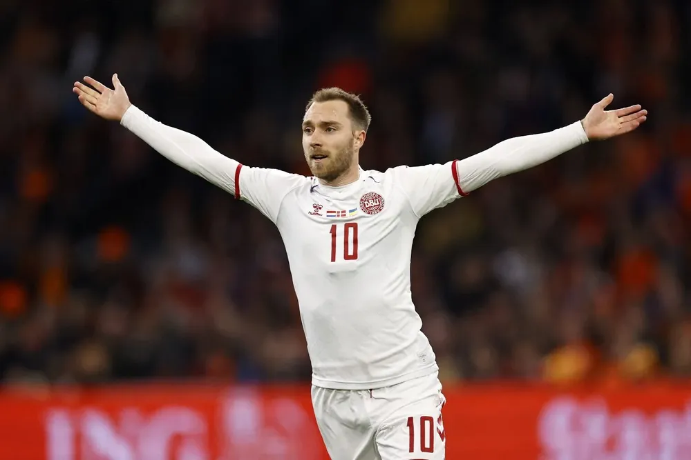 Christian Eriksen vive un presente feliz, muy distinto a lo que ocurrió el año pasado