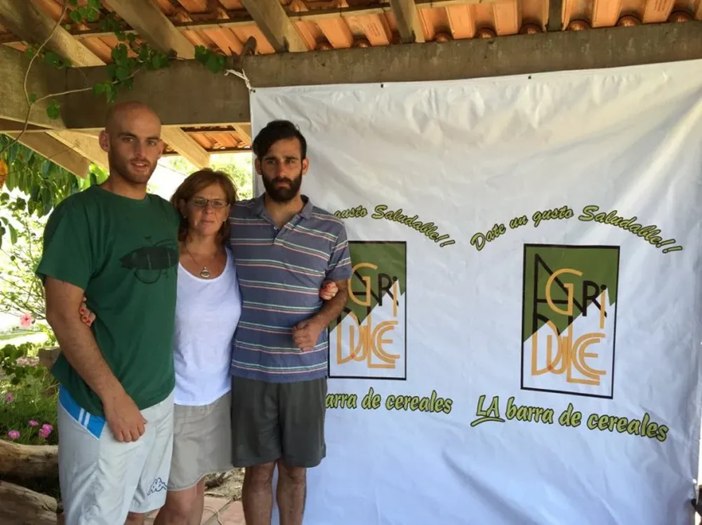 Rodrigo Luzardo, Patricia Fazzio y Marcos Luzardo