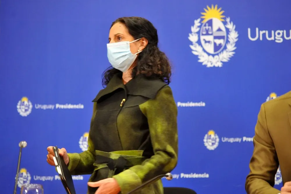 Archivo: la ministra de Economía y Finanzas, Azucena Arbeleche.