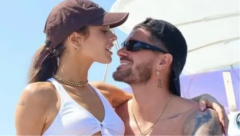 Tini y De Paul en pleno romance