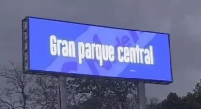 La pantalla del Parque
