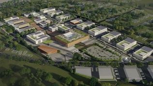 Render de una posible estructura del futuro Parque Tecnológico Regional Norte