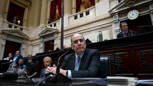 El jefe de Gabinete Guillermo Francos en la Cámara de Diputados