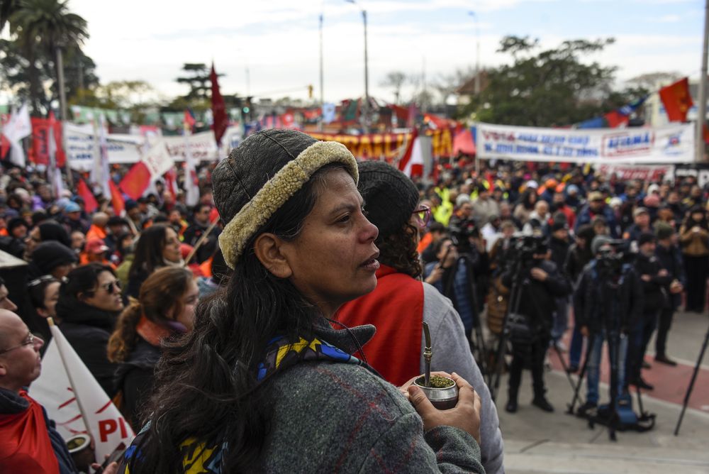 Archivo. Movilización del PIT-CNT a 51 años de la Huelga General.&nbsp;