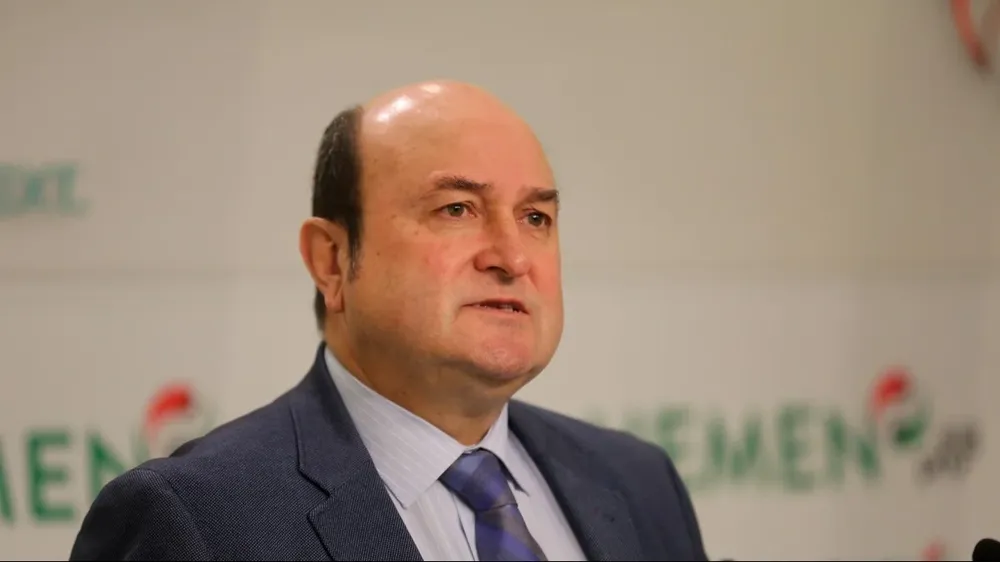 El presidente del PNV, Andoni Ortuzar.