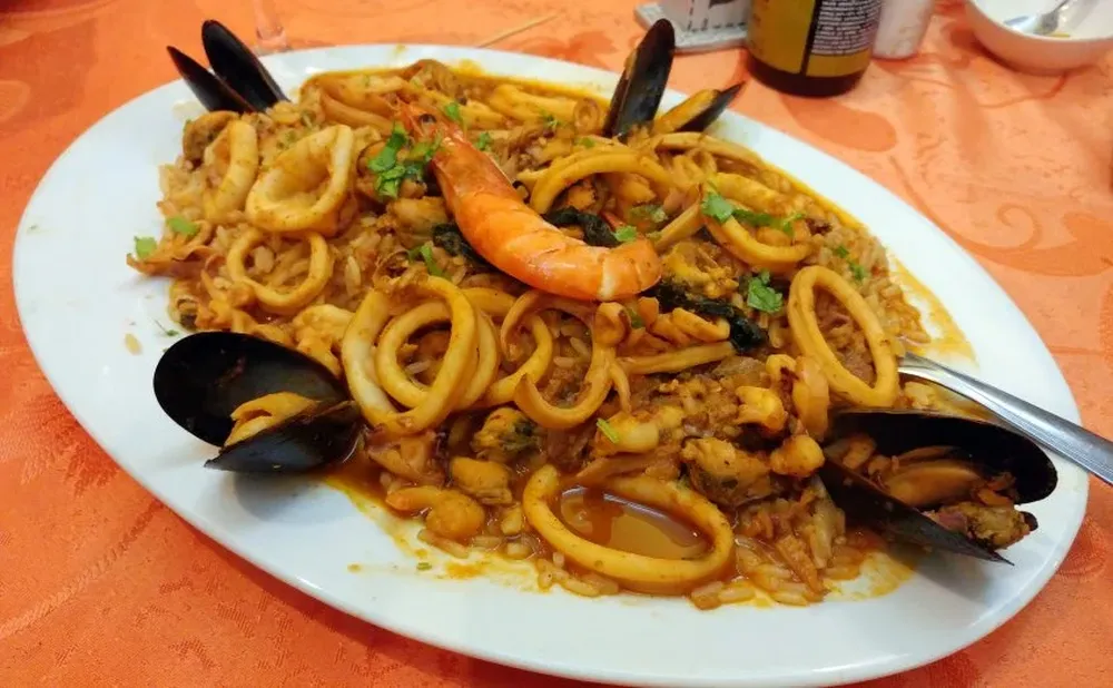 Arroz con mariscos