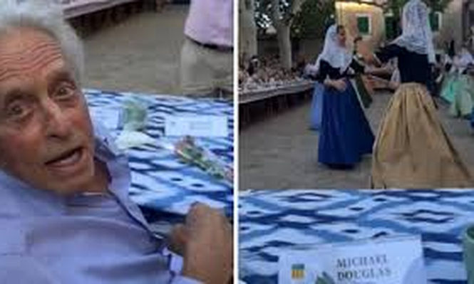Michael Douglas en el pre-festejo de sus 80 años.