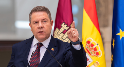 El presidente de Castilla - La Mancha, Emiliano García Page.