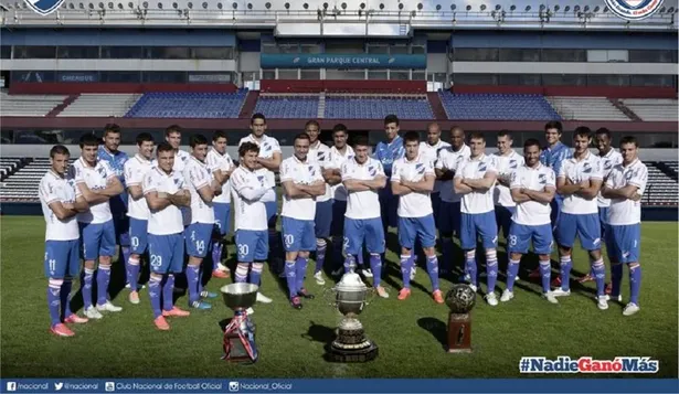 El póster de Nacional Campeón Uruguayo 2014-2015