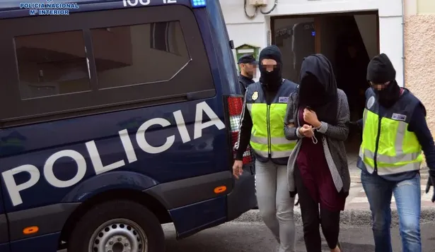 Policía de España.