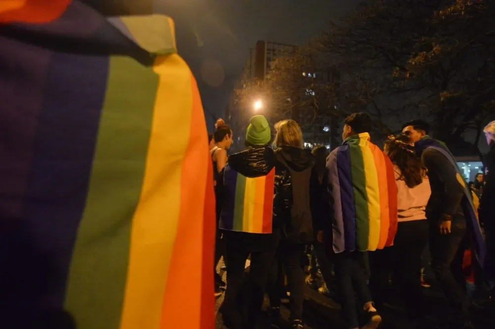 Foto de archivo de una Marcha de la Diversidad