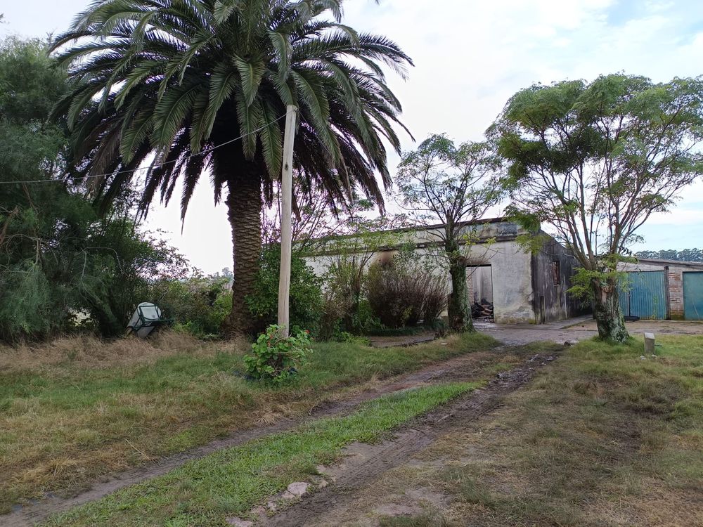 Casa de Cerro Largo donde ocurrió el incendio y donde encontraron a la víctima