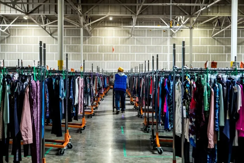 Uno de los depósitos de la firma Stitch Fix.