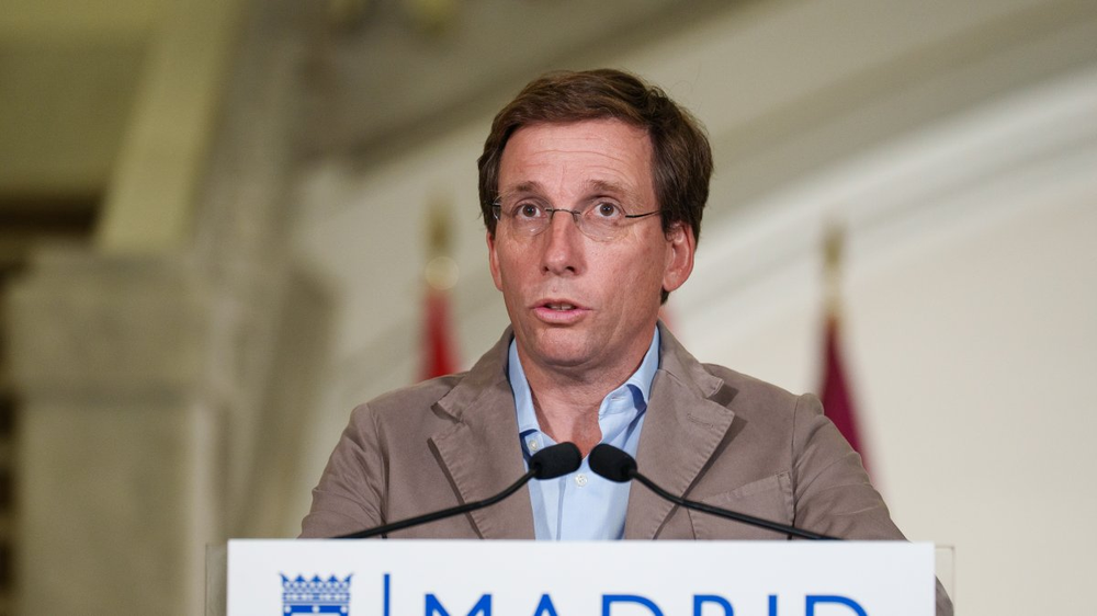 El alcalde de Madrid, José Luis Martínez Almeida.