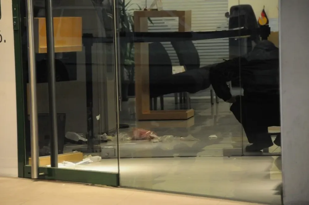 El robo del Discount Bank fue el más violento