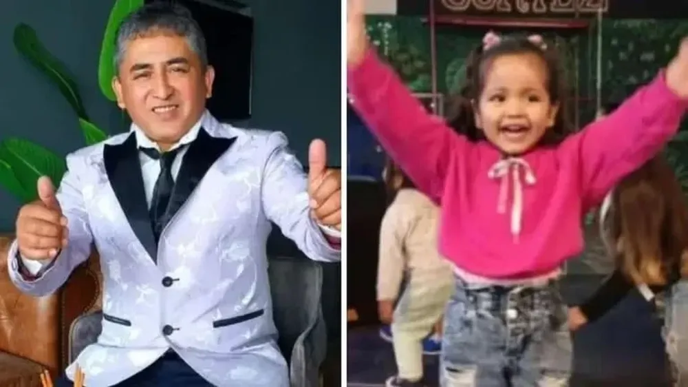 Catalina, la hija menor del fallecido Huguito Flores