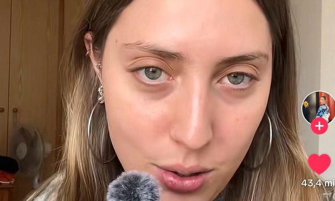 La uruguaya que vive en España y contó su experiencia con responder obvio. (TikTok: emi_grando)