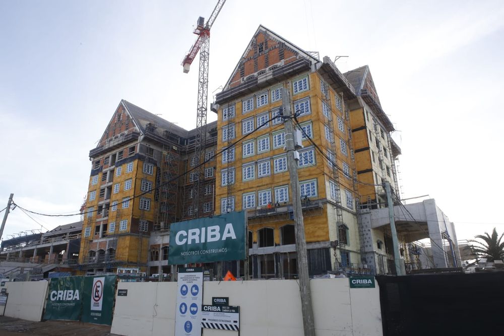 Obras en el nuevo hotel San Rafael&nbsp;