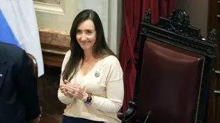 Victoria Villarruel tiene mejor imagen que Javier Milei.&nbsp;