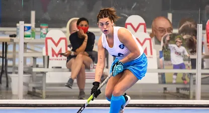 Camila Piazza, una de las goleadoras de Uruguay