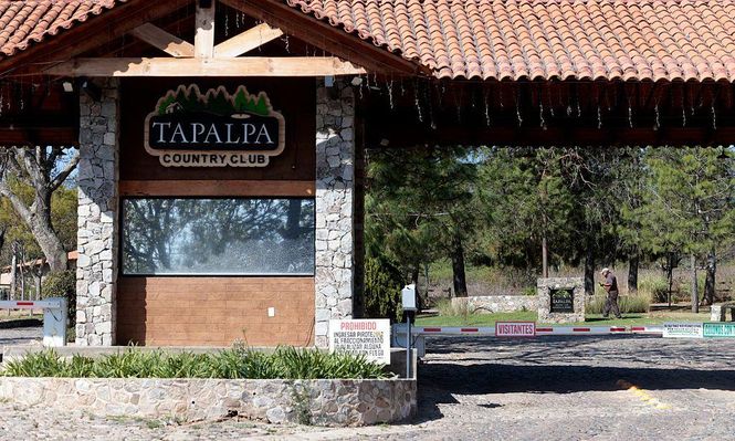 La cabaña estaba en un complejo de residencias de lujo de distintos propietarios llamado Tapalpa Country Club.