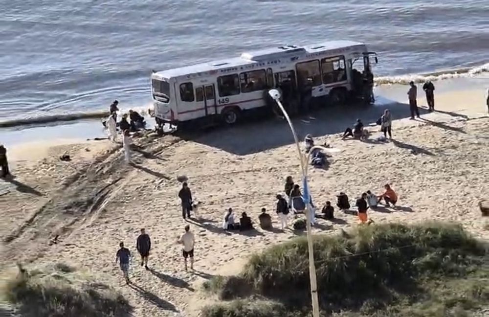 Así terminó el ómnibus de Cutcsa