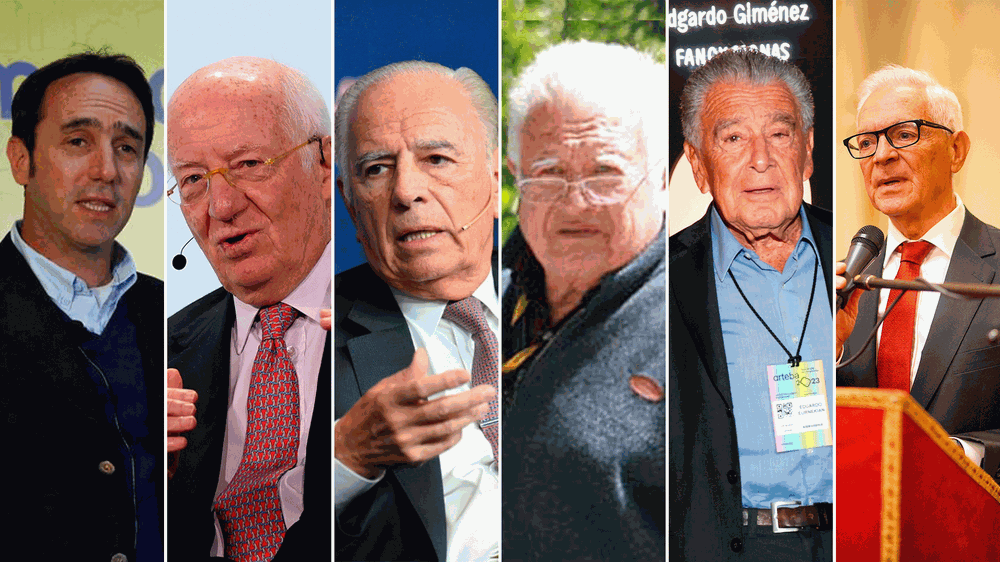 Marcos Galperín, Paolo Rocca, Alejandro Bulgheroni, Gregorio Pérez Companc, Eduardo Eurnekian y Eduardo Costantini, los empresarios argentinos que figuran en el ránking de Forbes