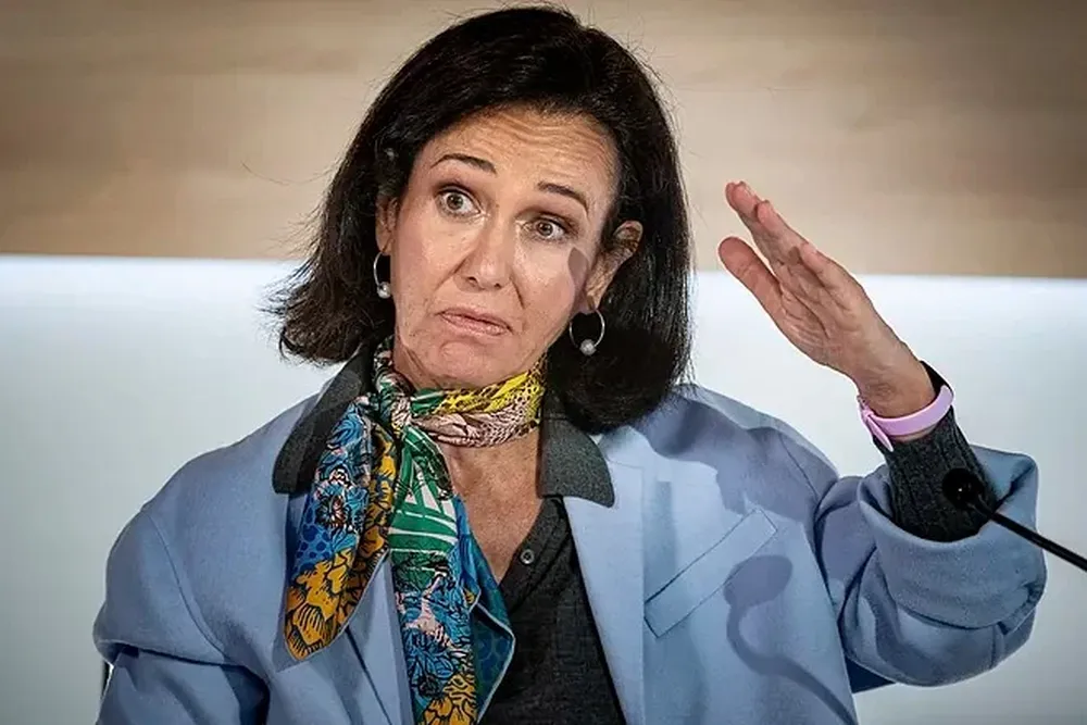 La presidenta del Banco Santander, Ana Botín