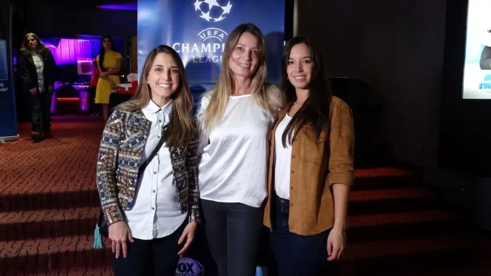 Valeria Alvarez, Luciana Brando y Natalia Cirelli