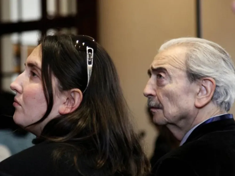 Macarena Gelman y su abuelo, el poeta argentino Juan Gelman